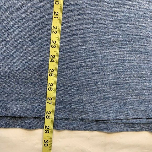 Polo Ralph Lauren Polo Shirt Men XL Classic Fit Short Sleeve Cotton Heather Blue - Picture 10 of 11